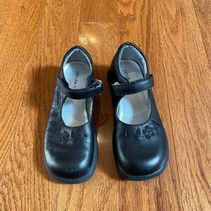 Stride Rite Black Mary Jane Shoes-Hop Scotch-size 12 1/2 N Leather Upper